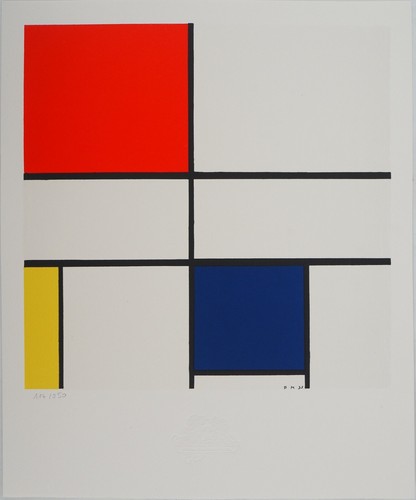 Piet mondrian composition - piet, mondrian: